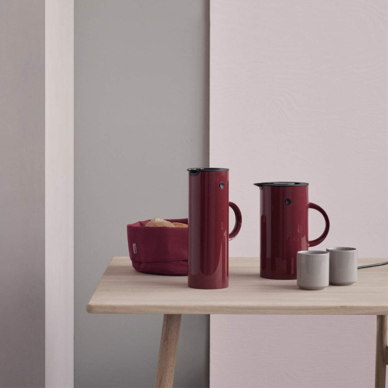 Cotto Wohnen Stelton Brottasche Maroon