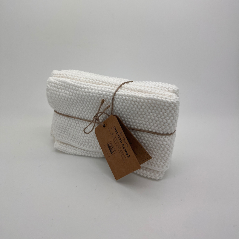 ASA Selection Baumwolltuch gestrickt 2er Set