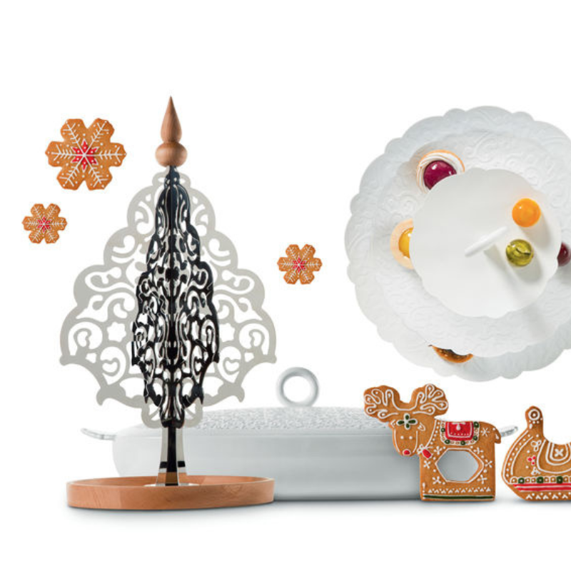 Alessi Weihnachtsbaum aus Edelstahl