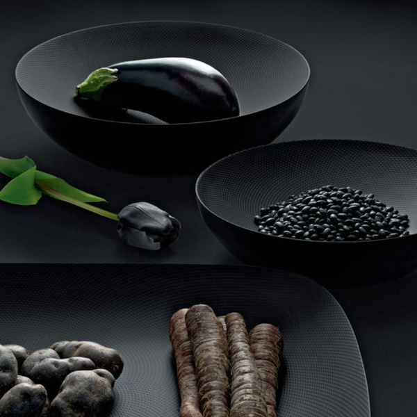 Alessi Schale Double schwarz