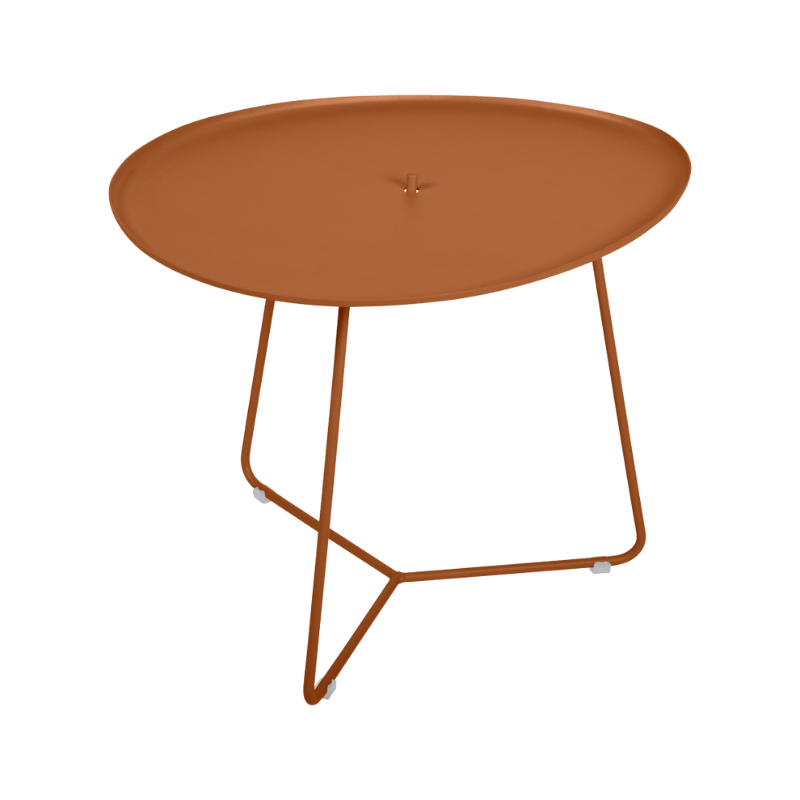 Niedriger Beistelltisch "Cocotte" (Oval) mit abnehmbarerer Platte