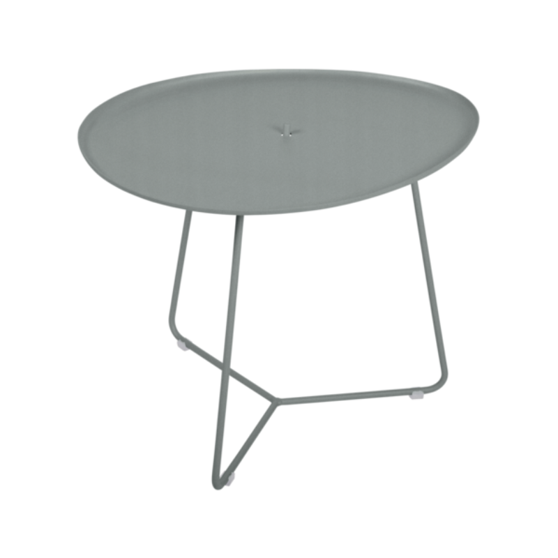 Niedriger Beistelltisch "Cocotte" (Oval) mit abnehmbarerer Platte