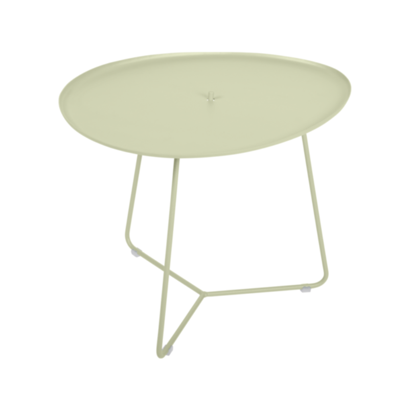 Niedriger Beistelltisch "Cocotte" (Oval) mit abnehmbarerer Platte