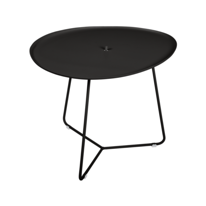 Niedriger Beistelltisch "Cocotte" (Oval) mit abnehmbarerer Platte