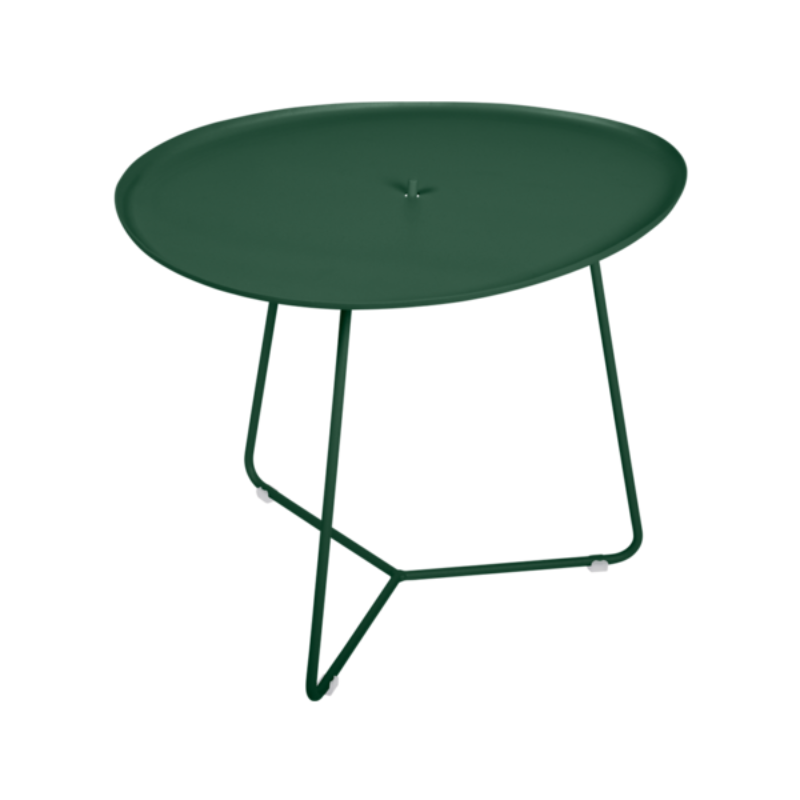 Niedriger Beistelltisch "Cocotte" (Oval) mit abnehmbarerer Platte