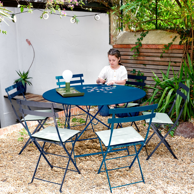 Metallklapptisch "Bistro" Ø 117cm