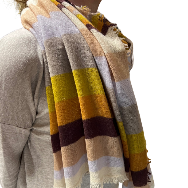 Kaschmirschal "Rainbow"