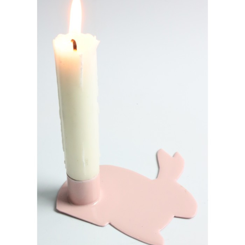 Kerzenhalter Hase Kerze