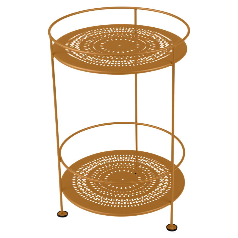 Kleiner Tisch perforierter Platte "Guinguette"