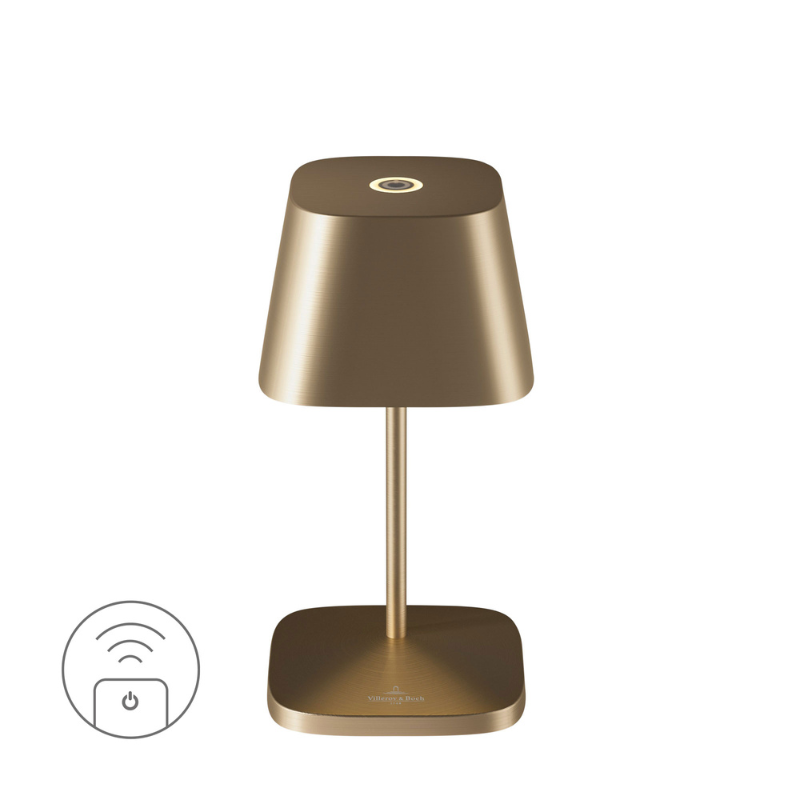 LED Tischlampe "Neapel RC" mit Ladestation