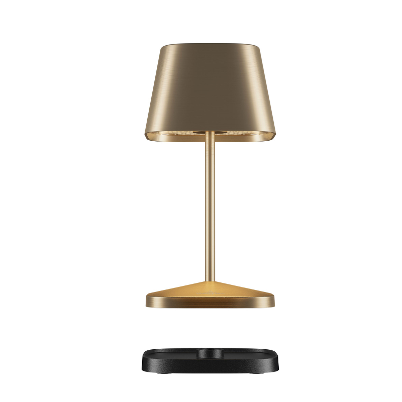LED Tischlampe "Neapel RC" mit Ladestation