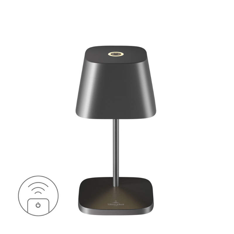 LED Tischlampe "Neapel RC" mit Ladestation