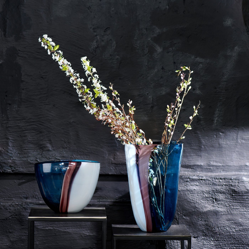 Glas Vase "Manikpur"