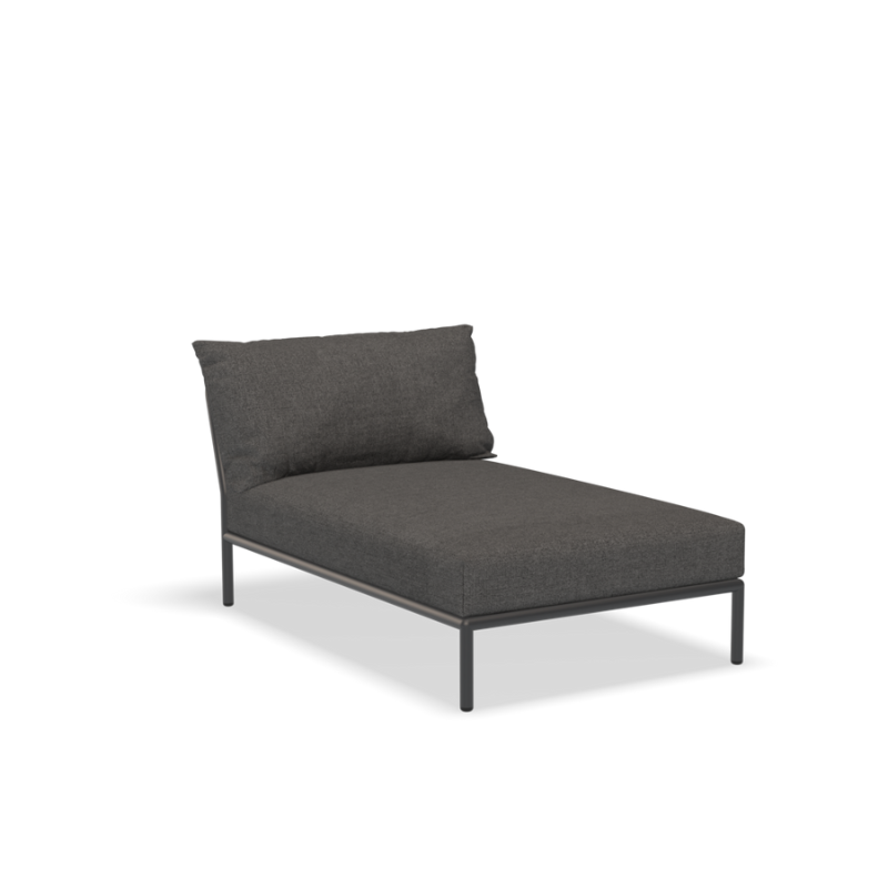 Lounge Liegelement "Level 2 " Dark Grey