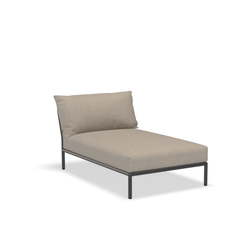 Lounge Liegelement "Level 2 " Dark Grey
