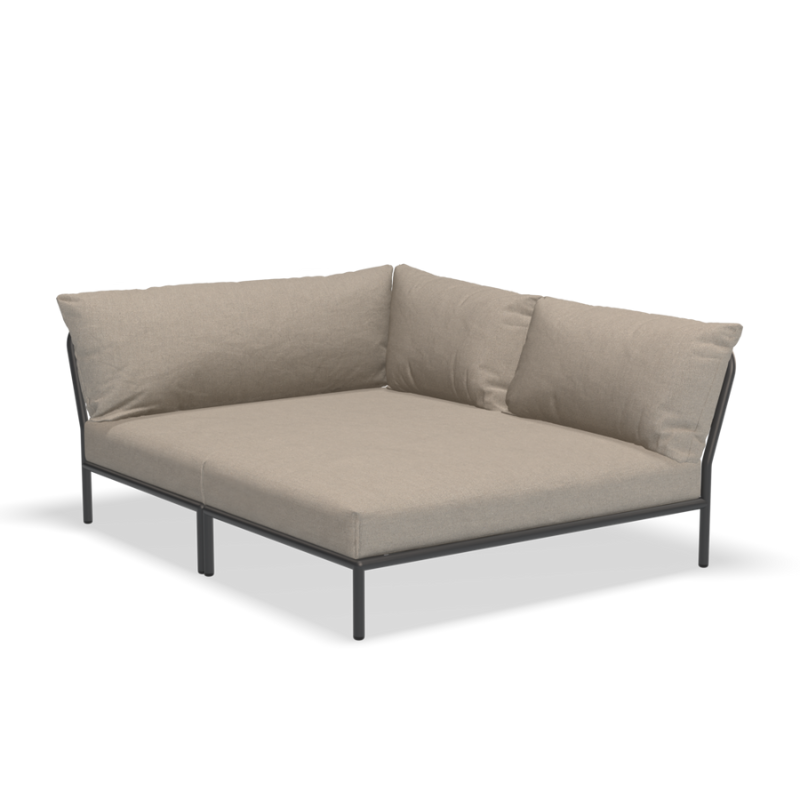 Lounge Eckelement "Level 2 " Rechts - Dark Grey
