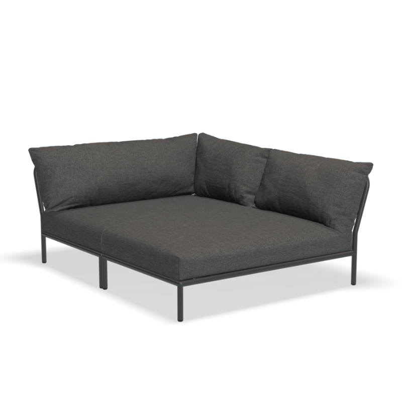 Lounge Eckelement "Level 2 " Rechts - Dark Grey