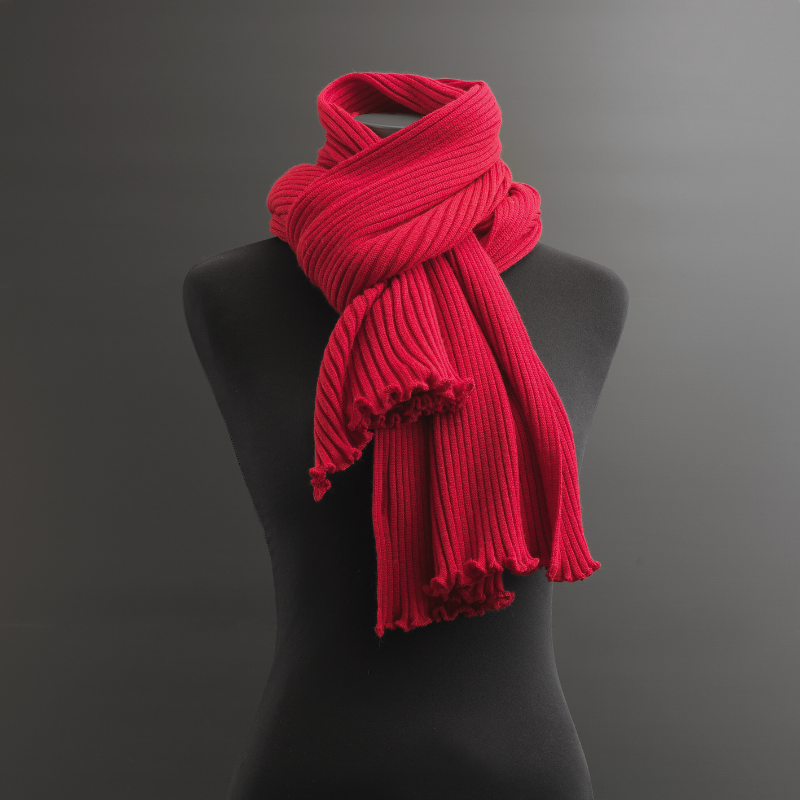 Plissee Schal aus 100% Schurwolle von Eagle Products