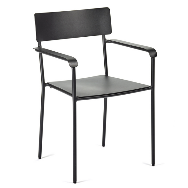 Cotto Wohnen SeraxIn_OutdoorStuehle-AugustbyVincentVanDuysenStuhlmitArmlehneSchwarz