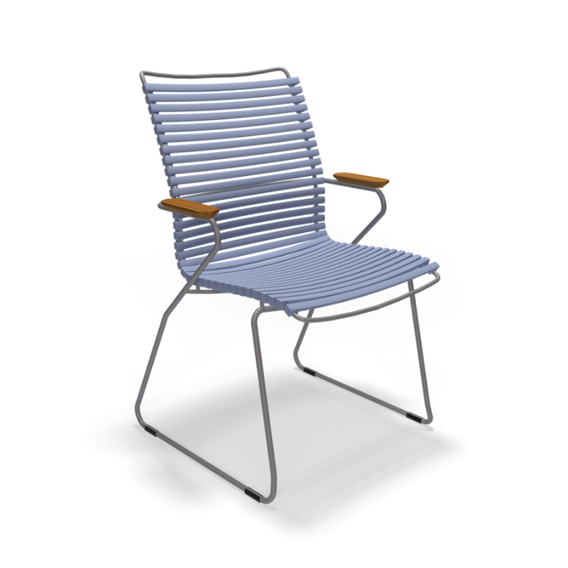 Stuhl mit hoher Rückenlehne "Click"