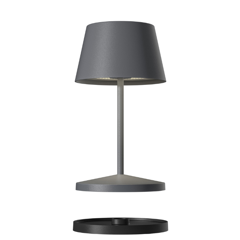 LED Tischlampe "Seoul RC" mit Ladestation
