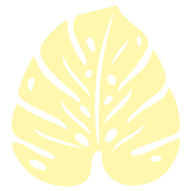 Untersetzer "Monstera"