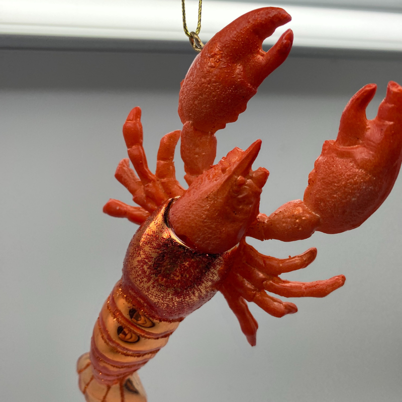 Weihnachtsanhänger Hummer