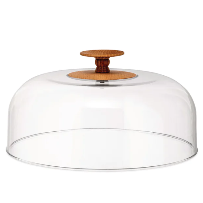 Alessi Gloche mit Buchenholz Griff
