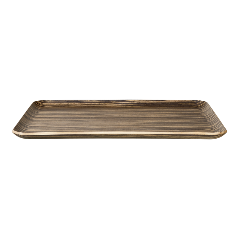 ASA Selection Holztablett rechteckig - Wood ebony