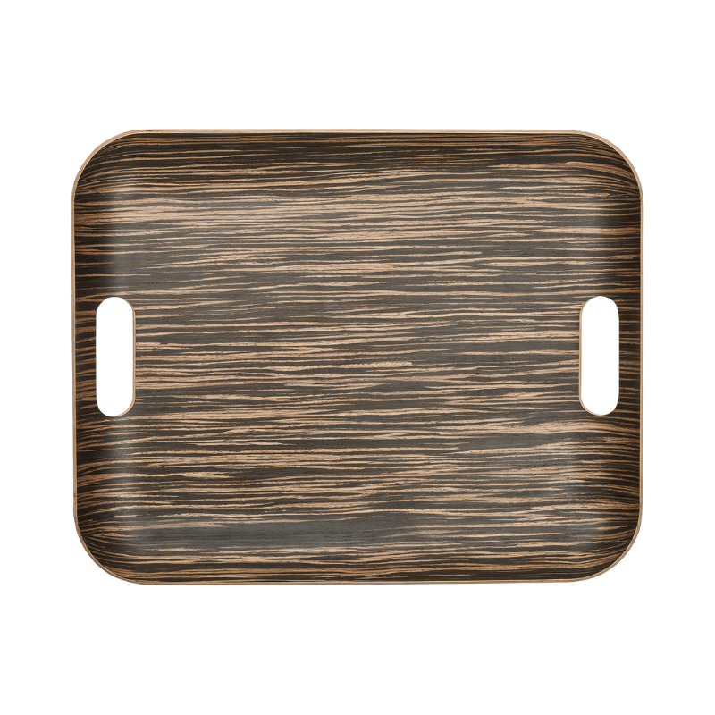 ASA Selection Holztablett rechteckig - Wood ebony