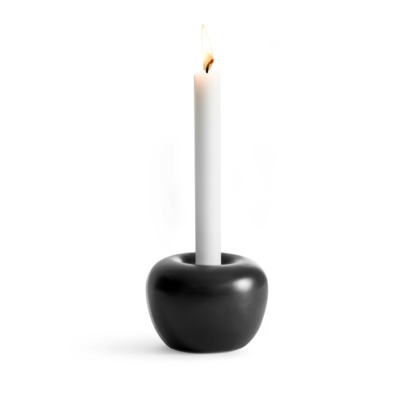 Cotto Wohnen BorninSwedenCandleholderAppleMblack