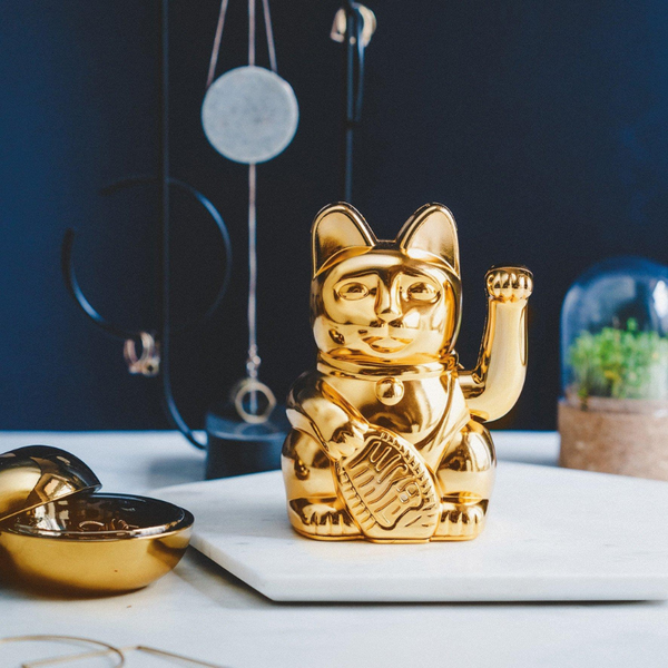 Cotto Wohnen - Donkey Winkekatze Gold Ägypten Image