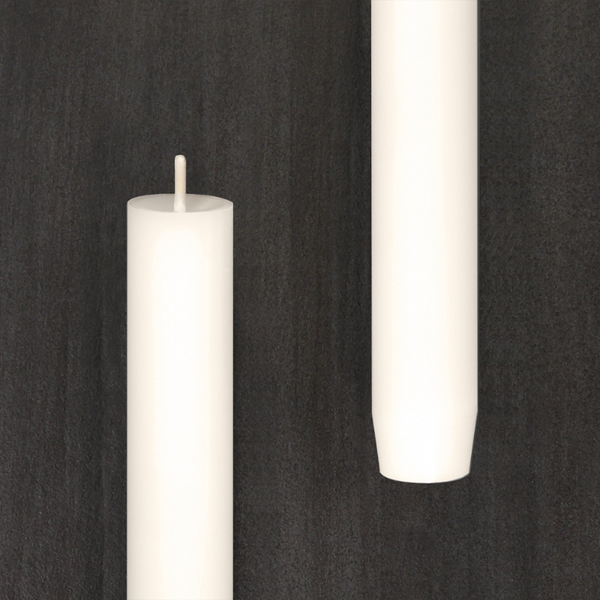 Cotto Wohnen Engels Stabkerze D2,2cm Höhe 24cm Elfenbein