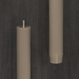 Cotto Wohnen Engels Stabkerze D2,2cm Höhe 24cm Kiesel