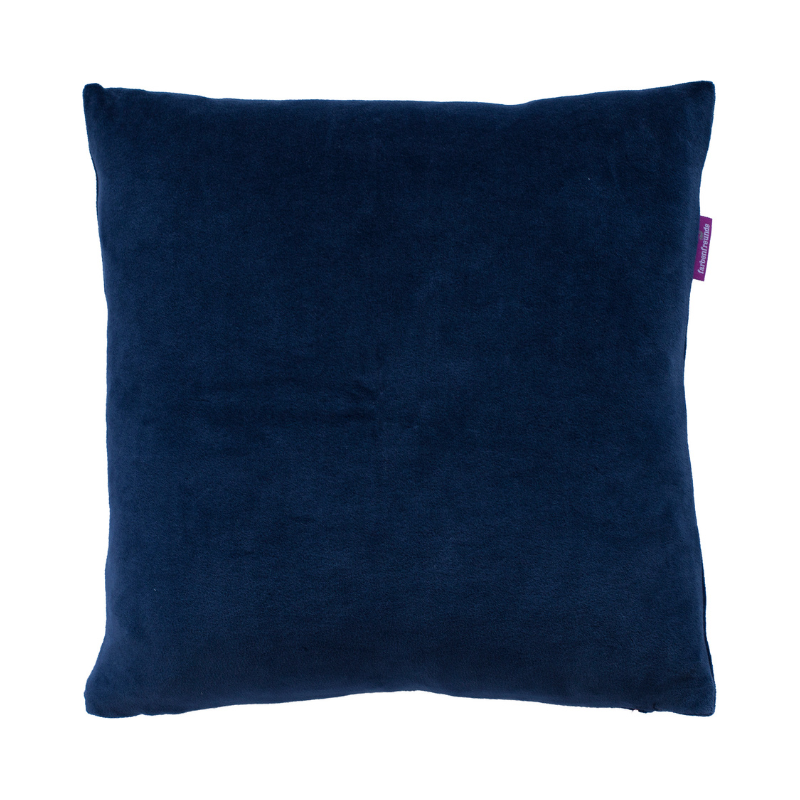 Cotto Wohnen Farbenfreunde Kissenhuelle Eckig bluevelvet