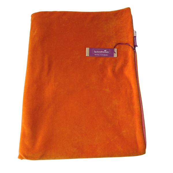 Cotto Wohnen FarbenfreundeLayOnMattentuchSoftorange-PinkPeachFrontansichthochkant