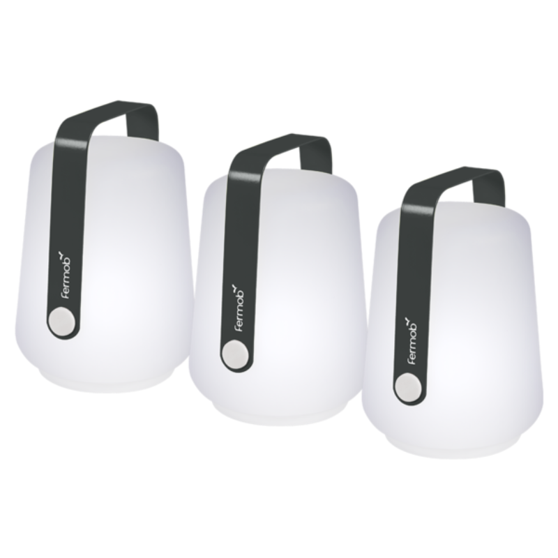 Cotto Wohnen Fermob Balad Lampe 3 er Set Anthrazit