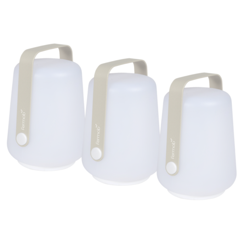 Cotto Wohnen Fermob Balad Lampe 3 er Set Lehmgrau