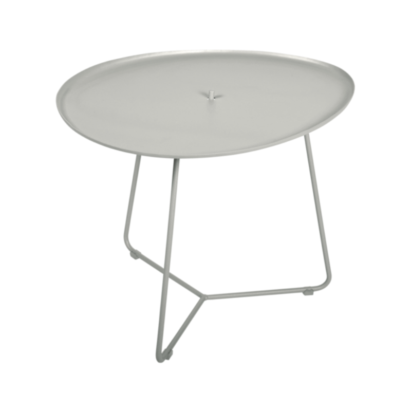 Niedriger Beistelltisch "Cocotte" (Oval) mit abnehmbarerer Platte
