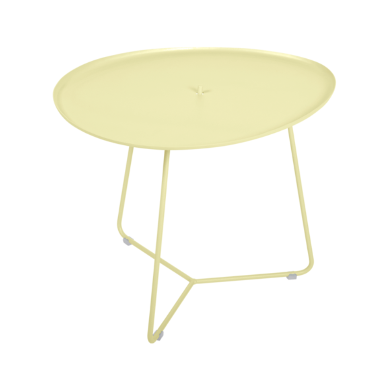 Niedriger Beistelltisch "Cocotte" (Oval) mit abnehmbarerer Platte