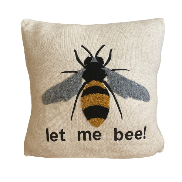 Baumwolle Kissenbezug "Bee"