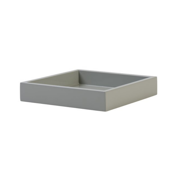 Cotto Wohnen Gift Company SPA Tablett S , Quadratisch Flanell
