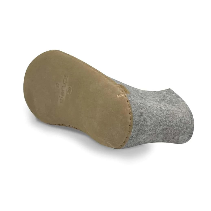 Glerup Boot Filzstiefel mit Ledersohle
