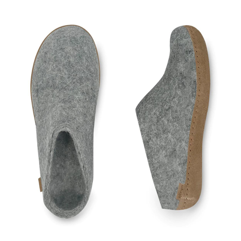 Glerup Slip-On mit Ledersohle