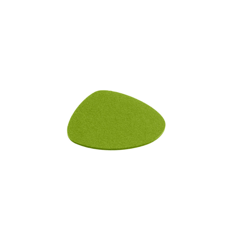 Cotto Wohnen Hey Sign Glasuntersetzer Stone | 3mm Maigrün