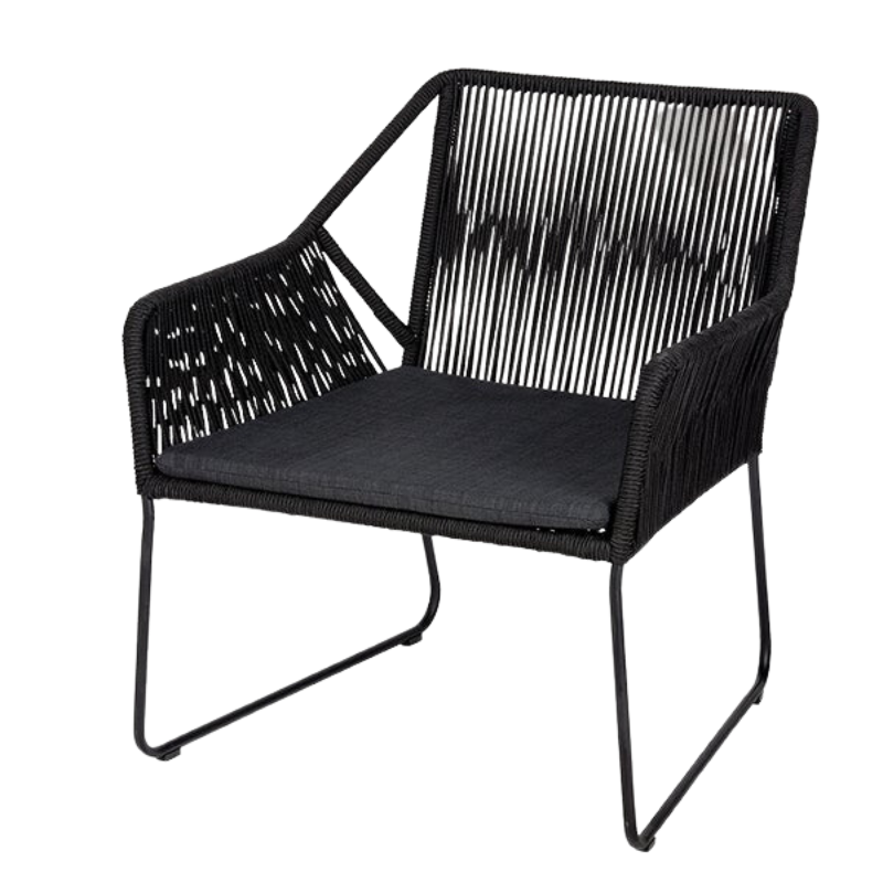 Cotto Wohnen LambertAmayaIn_OutdoorLoungerSchwarz