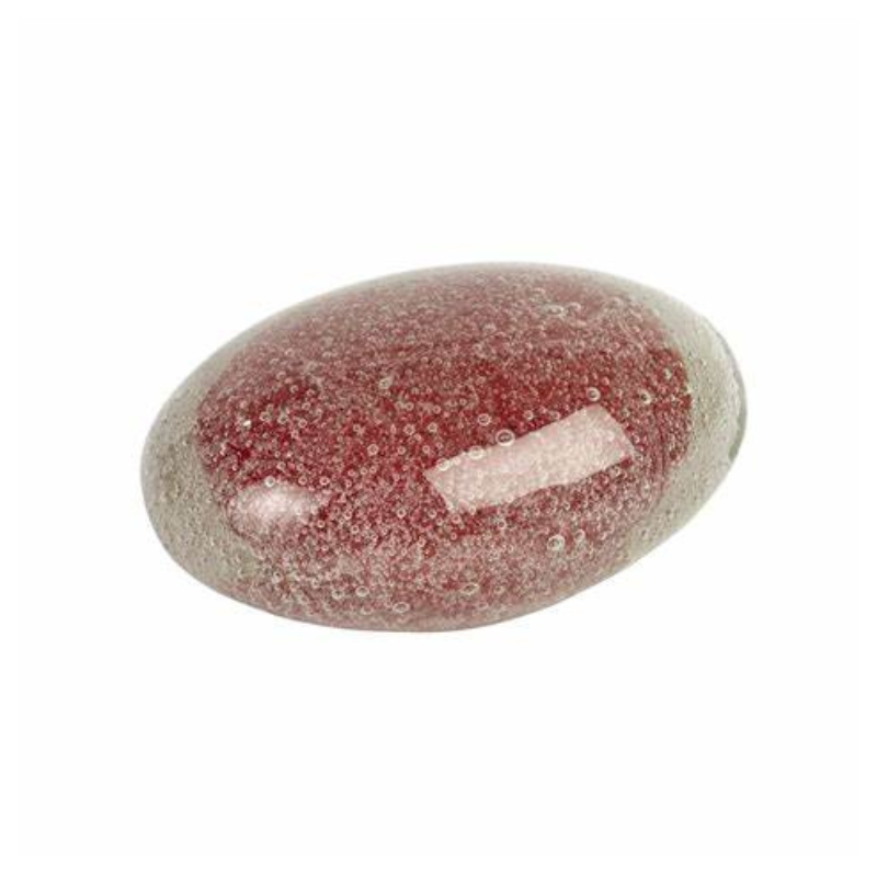 Lambert Briefbeschwerer Oval Himbeerrot