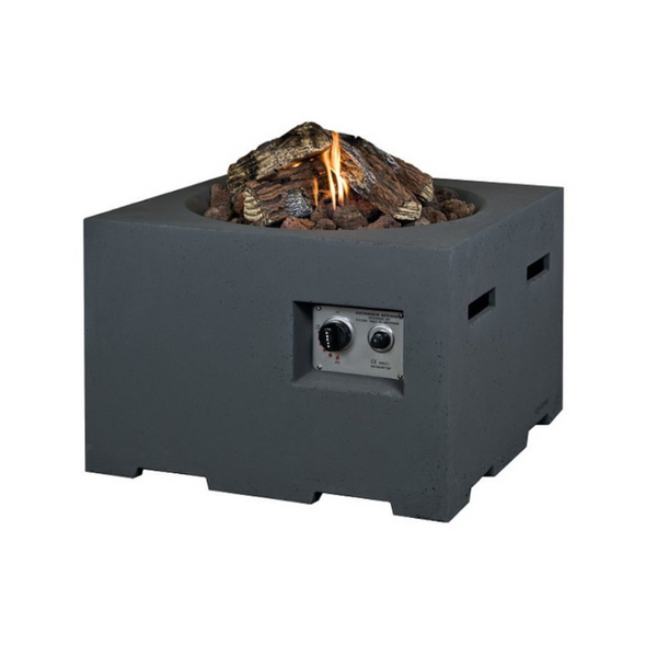 Cotto Wohnen ManiaCocoonFeuertisch_quadratischkleinGrau