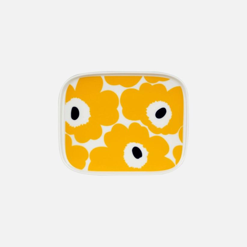Marimekko Geschirr Oiva Unikko Gelb