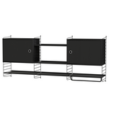 String Furniture Küchenregal für Teller, Öl, Pfannen usw. 